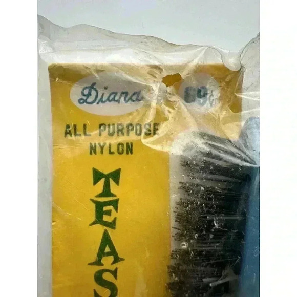 Vintage Styling Nylon TEASING Brush RETRO 1960'S or 1970’s Unopened Rare - Picture 3 of 4